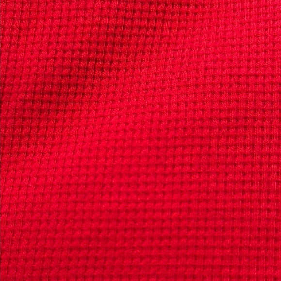 Old Navy Bold Red Knit Scoop Neck Top with Long Sleeves - Picture 4 of 4